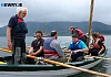 The rowers get ready to deliver another load of Chocolate slabs bound for Neary Nógs 