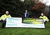 Michael Gaw, Openreach CFP lead, alongside members of Openreach’s build team
