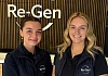 Anna McAteer with her mentor Sarah Keown