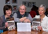 Launching the Poyntzpass and District Local History Society, Journal, Before I Forget in The Petty Sessions cafe in Poyntzpass were committee members from left: Helena Gamble, Frank Watters, Editor and Barbara Best, Treasurer.   The Journal will be widely available in businesses in Poyntzpass, Scarva, Markethill, Loughgilly, Tandragee, Banbridge, Loughbrickland, Lurganare and Newry and at a very reasonable price of £10 would make a unique Christmas present for friends, particularly those away from home. You can contact the Society by email : history@poyntzpass.co.uk  Photograph: Columba O'Hare/ Newry.ie