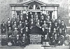 St. Joseph’s Brass and Reed Band, c.1928. Terence Ruddy was conductor of the band when they won the coveted British Band Championship at Belle Vue, Manchester in 1923. This was a tremendous achievement for the band and they were greeted as heroes on their return to Newry.  Newry and Mourne Museum Collection