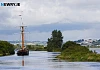Justin McNulty, MLA has said that the proposed Southern Relief Road must have a lifting bridge to facilitate ships like this one. Photograph: Columba O'Hare 