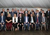 Chairperson of Newry, Mourne and Down District Council, Councillor Charlie Casey, Vice Chairperson Councillor Terry Andrews and elected councillors and MLA representatives attend the retirement dinner for Liam Hannaway.