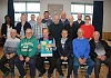 Some of the men who attended the men’s health event at Newry Street Unite in Kilkeel with facilitators and Newry, Mourne and Down District Council’s Mournes DEA Coordinator Taucher Murphy and Health and Inequality Officer Alannah Brennan.
