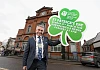 Council Chairman, Cllr Mark Murnin launches Newry St Patrick's Day events programme at Newry Town Hall. 