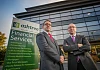 Pictured at the Seminar were from left Tony Sime, Business Development Manager for Downing LLP and Kevin Curran, Client Services Director of Ashtree Financial Services.