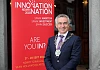 Mark Murin, Chair of Newry, Mourne and Down District Council gets ready for Innovation Nation 2018.