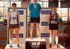 Newry AC's Joanne McCauley on the left in third spot at Athlone.