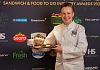 DELI LITES’ Donna McGuire with one of their prizewinning sandwiches