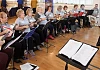 Members of Accolade Community Choir and Ukulele band, based in Newry and Banbridge, performing at the Community Foundation for Northern Ireland’s 40th anniversary celebrations  