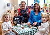 Junior Minister Jennifer McCann pictured at the Newry Early Years Children and Family Centre  pictured with Early Years CEO Siobhan Fitzpatrick and children from Newry Early Years Children and Family Centre, to mark the official launch of the Centre under the management of the Early Years organisation. Photograph: Press Eye