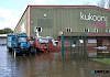 The Kukoon Rugs premises were severely flooded. Photograph: Columba O'Hare/ Newry.ie 