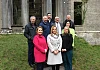 Vice Chairperson of Council Cllr Oksana McMahon, Cllr Roisin Mulgrew, Moore Hall Regeneration & Friends of Derramore reps pictured outside Moore Hall in County Mayo 