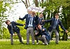 St Colman's students pictured at the Gaelbhratach awards. Photograph: Eamon Ward
