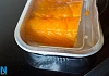 Lovely fish but no escape from the cling film covering.