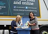 Newry, Mourne and Down District Council Chairperson, Cllr Naomi Bailie and Council's Tara Cunningham (Assistant Waste Management and Recycling Officer) are urging people to recycle more during Recycle Week (22-28 June). For more information on what can be collected for recycling contact the Regulatory & Technical Services Department on  0300 013 2233. 