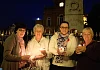Sharon Irwin, Doris Hutton, Kirsty Hutton and Rene McCandless remembering those from Newry who were involved in World War One 100 years on. Photograph: Columba O'Hare