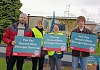 People Before Profit representatives at Louth Hospital