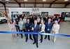 Opening the new Mallusk facility are CRASH Services employees with Sinead McAllister Chief Financial Officer, Chris Harte Fleet Director, Paul O’Hare Finance Director, David Irwin Fleet Manager, Jonathan McKeown Chief Executive Officer, Paula Mahoney Marketing Director, Steve Beighton IT Director, Michelle Murphy Operations Director.