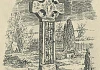 Drawing by the Belfast Naturalists’ Field Club showing the east side of “the far-famed Donaghmore Cross” from The Open Window 1901-1902 edition.
