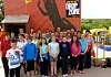 Young people from Kingsmills Presbyterian Church at Todds Leap. 