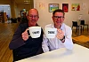 John Conlon, left, from Newry City Library and Eamon Quinn who is coordinating the Chums programme.