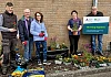 Elaine Devlin (second right) from Conservation Volunteers, with some of those who took part in the recent community planting session at Meigh Community Centre as part of the ongoing Bloom and Branch initiative which is part of Newry Mourne and Down Districts Council’s Local Action Plan’s Thriving Together initiative, which is supported by PEACEPLUS, a programme managed by the Special EU Programmes Body (SEUPB). Included from left: Michael Cunningham, Joe Bradley, Josephine Bradley and Enda Hughes.