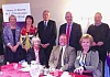 Members of Newry and Mourne ME/ Fibromyalgia Support Group with speakers and guests at the conference in Newry.