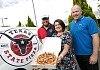 One of the businesses helped by the Go For It programme, in association with Newry, Mourne and Mid Ulster District Council is Texas State Pizza. Co. Down man, Emmanuel McMenamin is proving his dough is rising due to popularity of his business venture, Texas State Pizza.&nbsp;  Emmanuel, who’s getting a slice of the action with his new business, credits his success down to his pizza base, created from a recipe formulated by a Texan who works alongside Emmanuel and the temperature of the oven, he says, ‘people are even eating the crusts’.  Jason and Emmanuel from Texas State Pizza are pictured with business advisor at Down Business Centre, Joan Tummon.