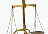 Brass inspector scales dating from c.1900 used in Newry Post Office. Newry and Mourne Museum Collection