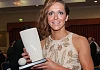 Caroline O’Hanlon, Armagh Ladies Senior Football Team who picked up the Irish News Ladies Football Merit Award.