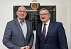 Michael Savage, CEO, Newry Chamber with Gareth Graham, Chief Executive of BCF Lending