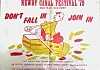A poster for the Canal Festival from 1979. Newry and Mourne Museum Collection