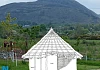 What the Iron Age Round House might look like at Bluebell Glamping. 