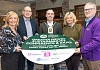 Launching the Greater Newry Sustainability Conference & Expo are from left: Diana Johnston, AIB Newry Branch Manager; Michael Savage, CEO, Newry Chamber; Cllr. Philip Campbell, Chairperson, Newry, Mourne and Down District Council; Candida Brown, Marketing & Communications Manager, Re-Gen and Mark Stevenson, Director of Business Development, Kinecx Energy. The event will take place on Thursday 28 May in the Canal Court Hotel, Newry.