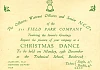 During the Second World War, Allied Soldiers were stationed at Derrymore House, near Bessbrook. This is an invitation for a Christmas Dance hosted by them on 29th December 1941. Newry and Mourne Museum Collection