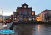The River Clanrye at Newry Town Hall earlier this evening. Photograph: Columba O'Hare 