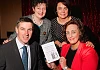 Looking forward to this years Newry Show on the 28th of June are from left: Ian Marshall, President, UFU; Ruth Irvine and Mairead O'Hagan, Newry Show and Cllr Gillian Fitzpatrick, Newry and Mourne District Council. Photograph: Columba O'Hare