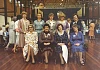 Members of The Inner Wheel Club of Newry at a District Rally, at the University of Ulster, Coleraine June 1982. The Inner Wheel was established in the 1920s for the wives and daughters of members of The Rotary Club. Newry & Mourne Museum Collection.