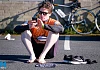 Chilling out after Day Two of the Cycle Against Suicide took the participants to Newry. Photograph: Columba O'Hare/ Newry.ie 
