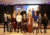 Students representing St Mark’s High School (Warrenpoint), St Joseph’s High (Crossmaglen), Newry High School, St Colman’s College, Sacred Heart Grammar, St Mary’s High, Our Lady’s Grammar and Abbey Grammar (all Newry) with speakers at the Youth Wellbeing event at the Canal Court Hotel.