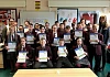 Students from St Paul&rsquo;s High School, Bessbrook celebrate the completion of the &lsquo;QuickStart Programme&rsquo; this week with local charity Young Enterprise NI.