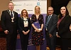 Paul Convery, President, Newry Chamber of Commerce & Trade, Cllr. Oksana McMahon, Deputy Chair, Newry, Mourne and Down District Council, Helen McEntee TD, Minister of State for European Affairs and Cllr. Maria Doyle, Leas-Cathaoirleach, Louth County Council.