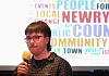 One of the speakers at Newry People's Forum. Photograph: Columba O'Hare/ Newry.ie 