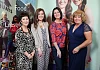 Newry Style City 2014 fashion afternoon tea in the Canal Court Hotel. Hilary Halliday, Charlotte Halliday, Anthea Halliday and Breidge McNally. Photograph: Kelvin Boyes / Press Eye