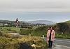 Cllr Gillian Fitzpatrick at the Edentrumley Ballydoo junction at Mayobridge.