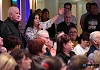 Speaking at the Save Daisy Hill Hospital meeting in Newry last week. Photograph: Columba O'Hare/ Newry.ie 