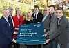 Open for Business: Kieran Swail, Tourism Innovation Manager, SRC; Cllr Michael Savage; Chair of the Newry Mourne and Down Ditrict Council Strategy, Policy and Resources Committee; Karen McClure, SERC Business Development Manager; Marie Ward, Council Director of Economy, Regeneration and Tourism; Paul Kelly, BCS Northern Ireland Branch, the Chartered Institute for IT; Dave Vincent, Chief Digital Officer, Tourism NI; Dr Nick Whitelegg, Southampton Solent University, and Michael Forster, Council Business Development Executive.