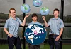 MJM Marine launch their new Navigate Programme with the help of some of their most recent apprentices (L to R) Cara Duncan, Caolan Griffin and Conor Morgan
