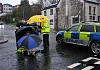 The scene of the incident at Canal Street, Newry. Photograph: Columba O'Hare/ Newry.ie 
